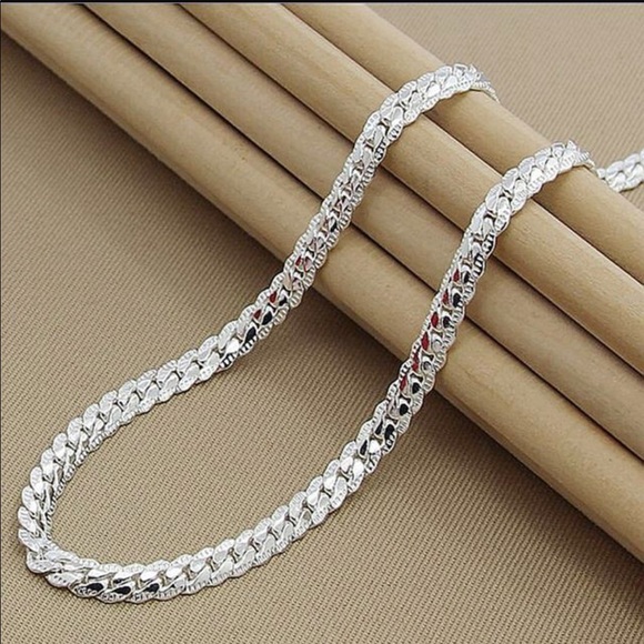 Silver snake necklace/chain - Picture 3 of 8